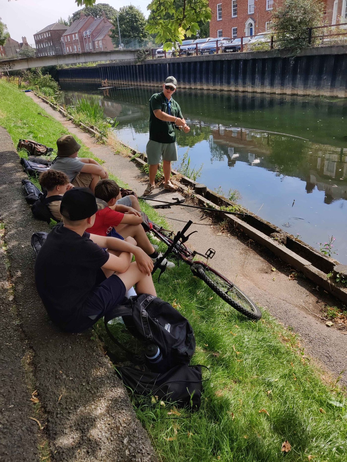 Get Fishing on the bank
